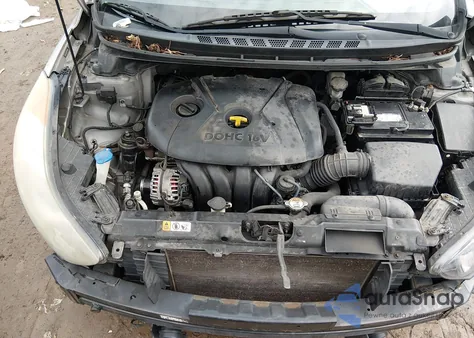 2013 Hyundai Elantra Limited из США, поврежденный, VIN 5NPDH4AE3DH291663